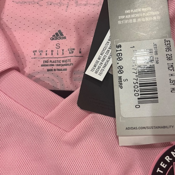 NWT (S) MESSI #10 INTER MIAMI CF 22/23 HOME AUTHENTIC JERSEY - Picture 3 of 3